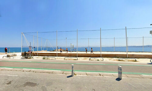 Пляж Порт-дю-Крос (Франция) Plage du Port du Cros